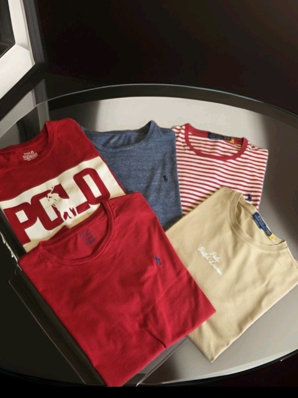 Polo by Ralph Lauren Kids' Beige Logo Crewneck T-Shirt - Picture 2 of 13